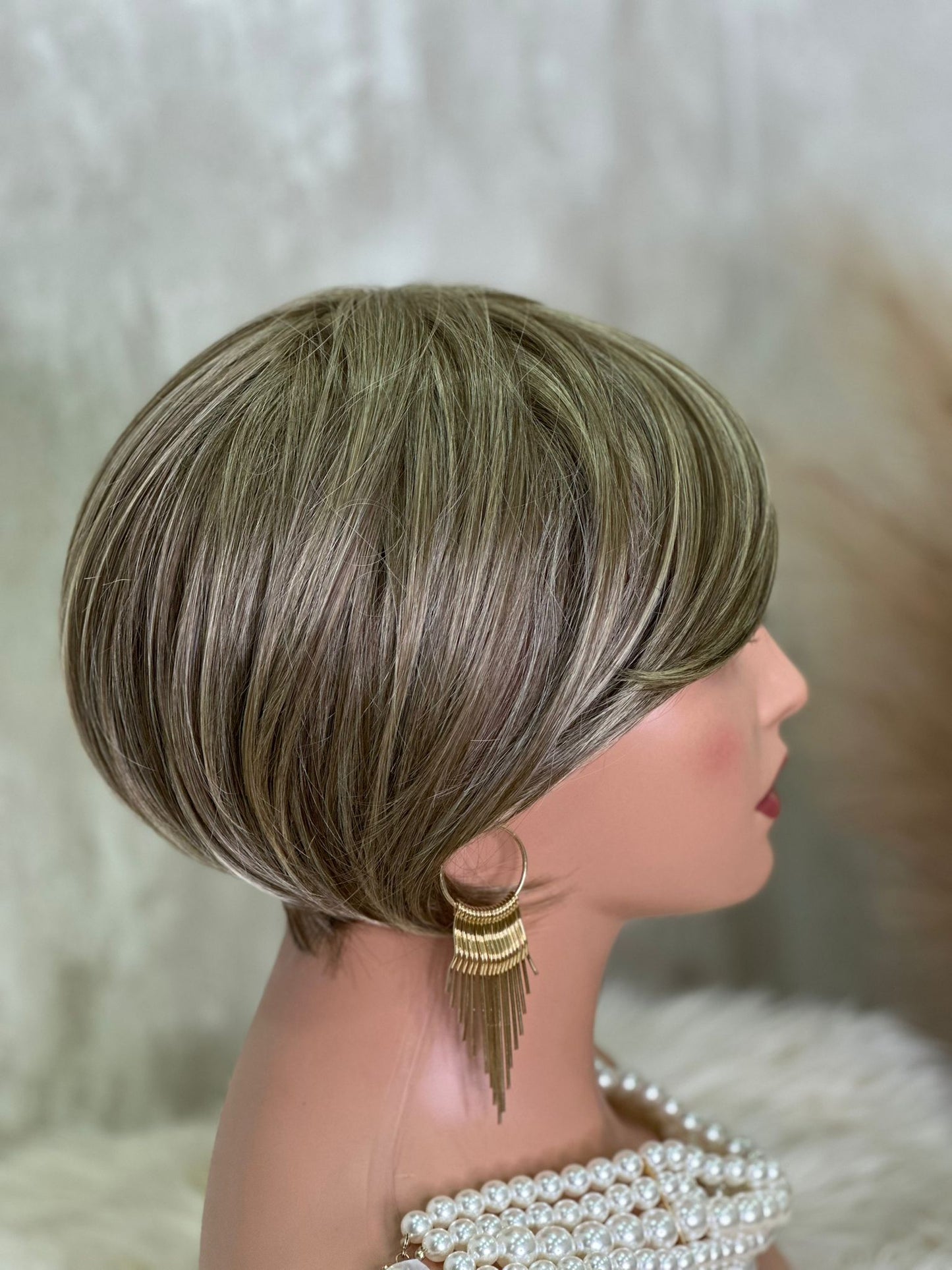 COREA | Peluca sintética monofibra