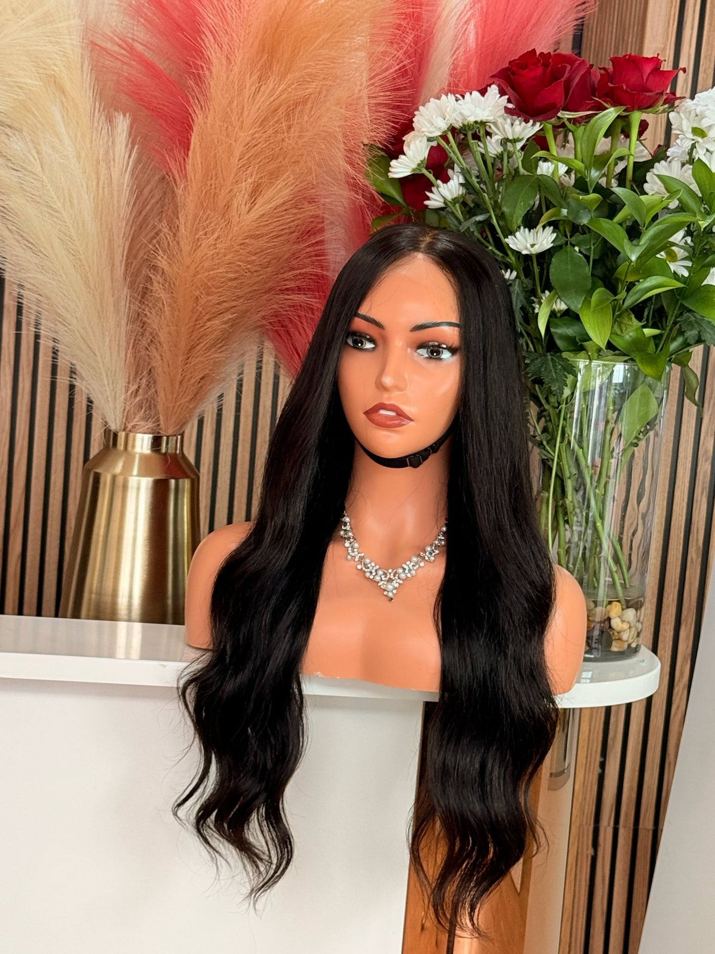 GÉNESIS | Peluca de pelo natural 56cm