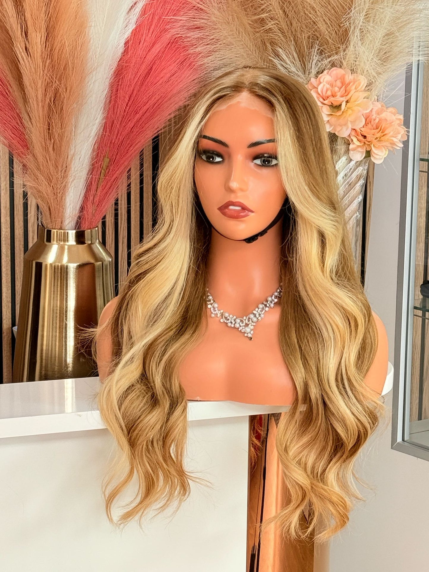 SIDNEY | Peluca de pelo natural 56cm