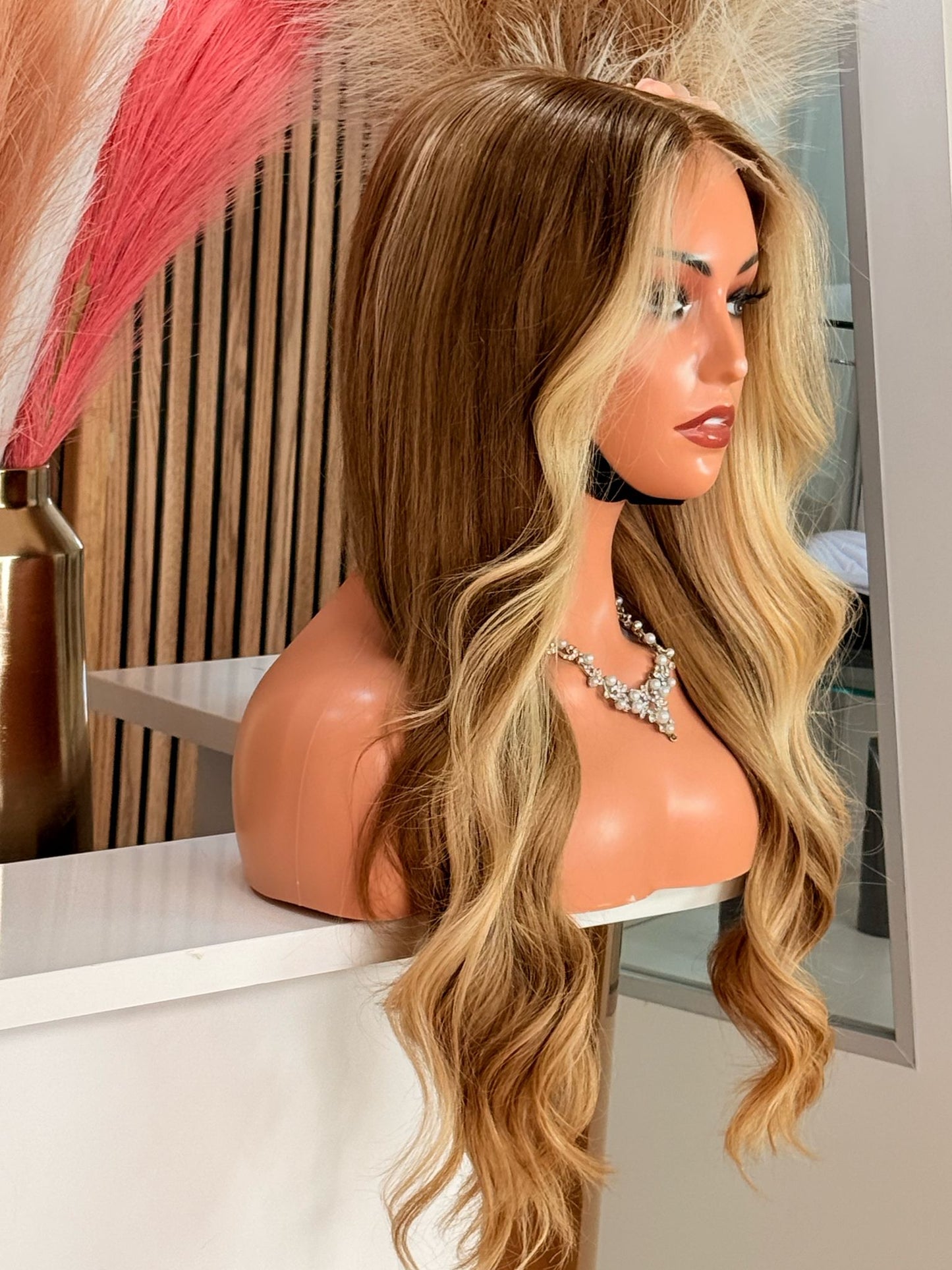 SIDNEY | Peluca de pelo natural 56cm