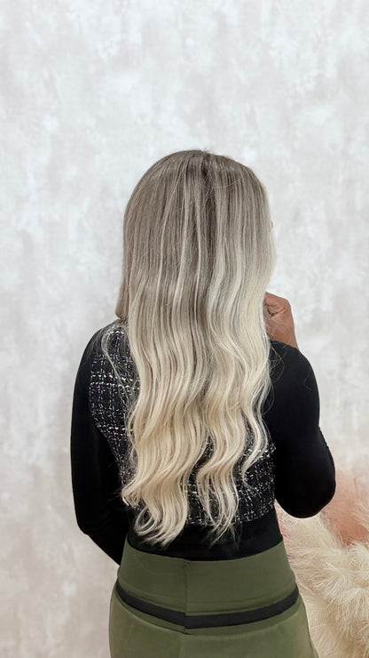 ALONA | Peluca de cabello natural 50 cm