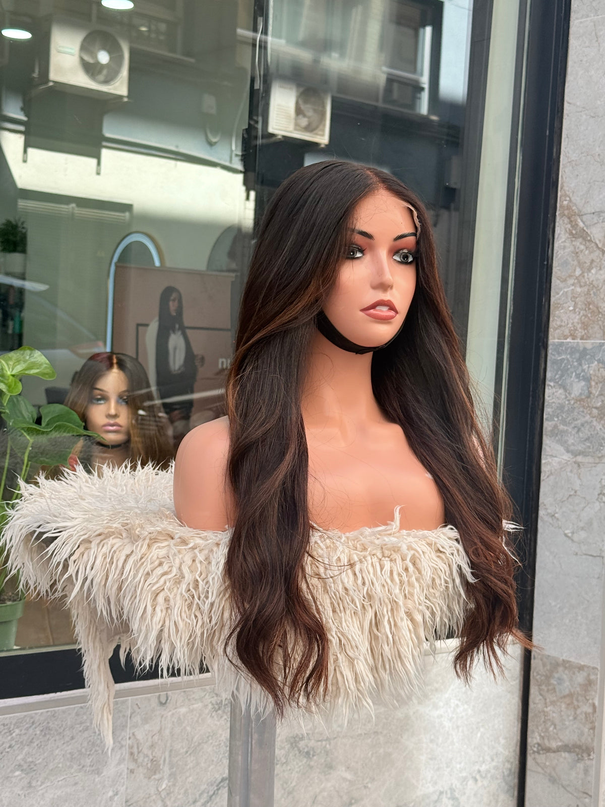 ASHANTY | Natural hair wig 66 cm 