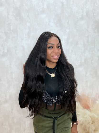 PANTERA | Peluca de pelo natural 66cm (26”)