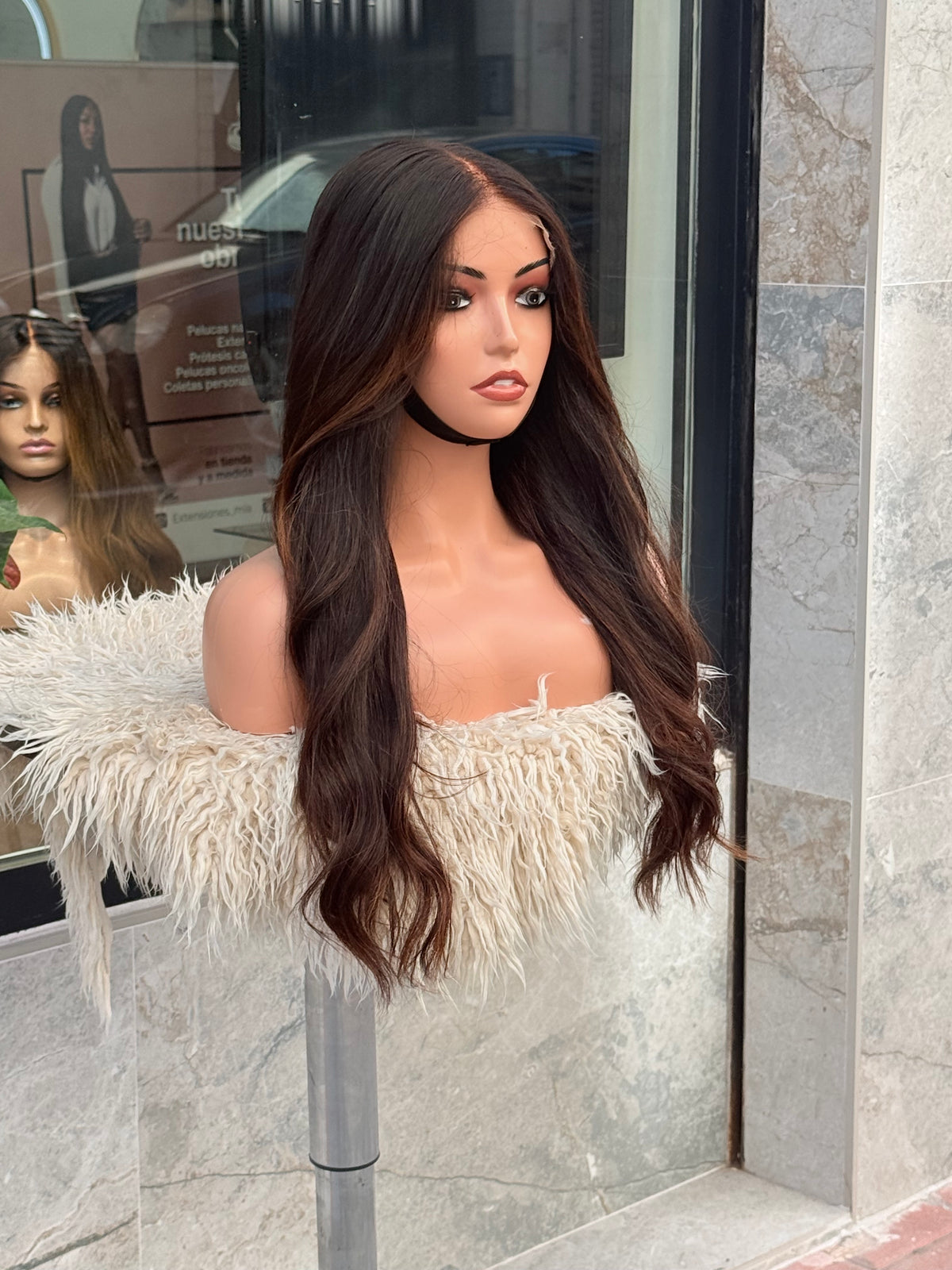 ASHANTY | Natural hair wig 66 cm 