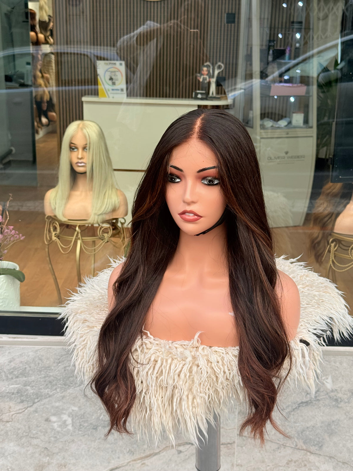 ASHANTY | Natural hair wig 66 cm 
