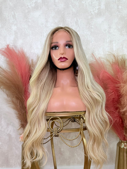 PERLA | Peluca de pelo natural 66cm (26”)