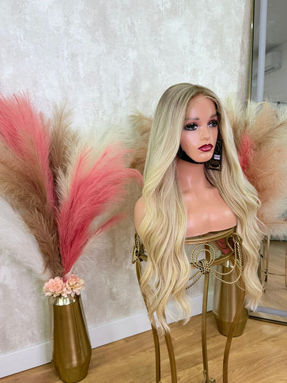 PERLA | Peluca de pelo natural 66cm (26”)