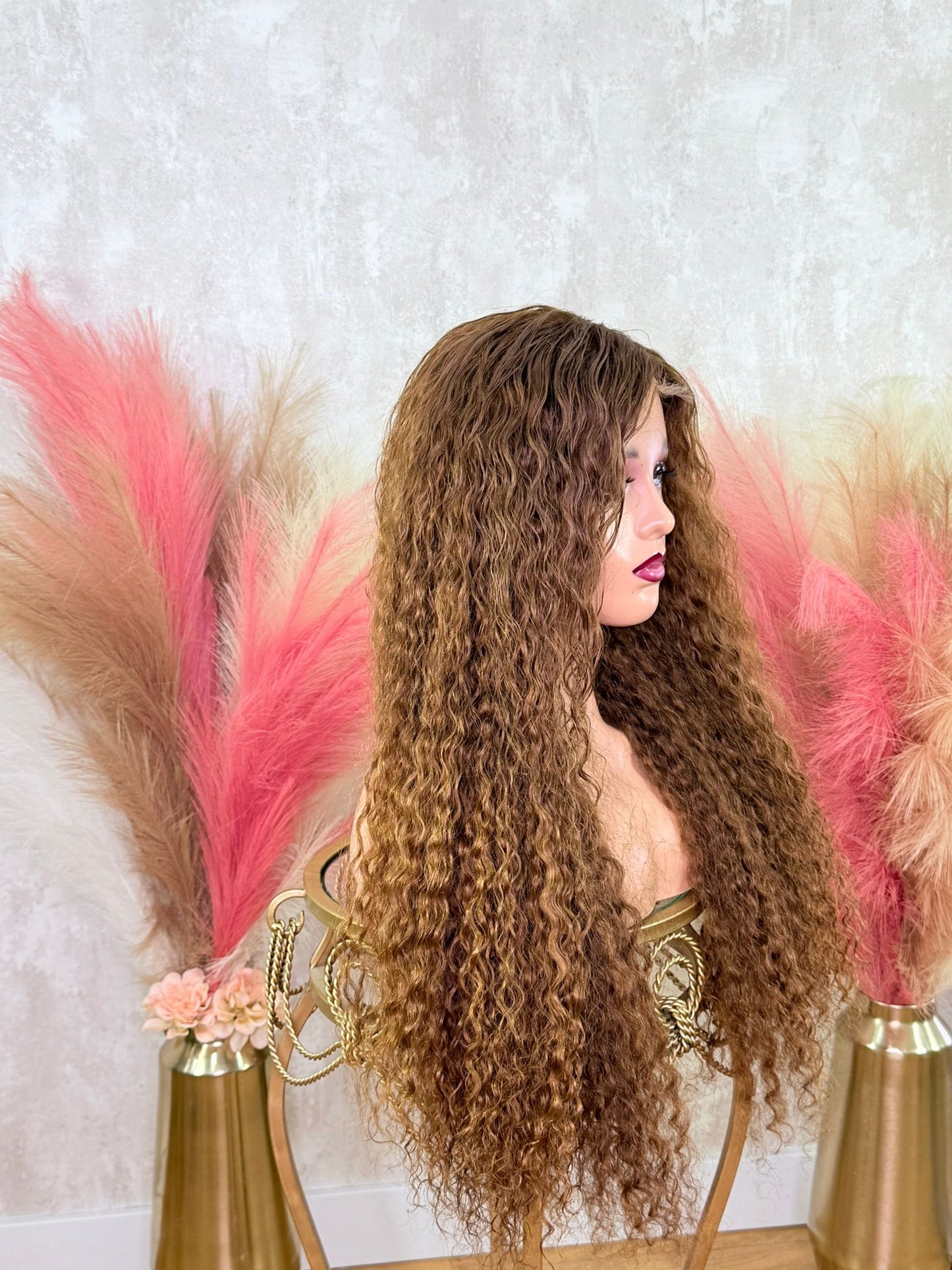 RUBÍ | Peluca de pelo natural 66cm (26”)