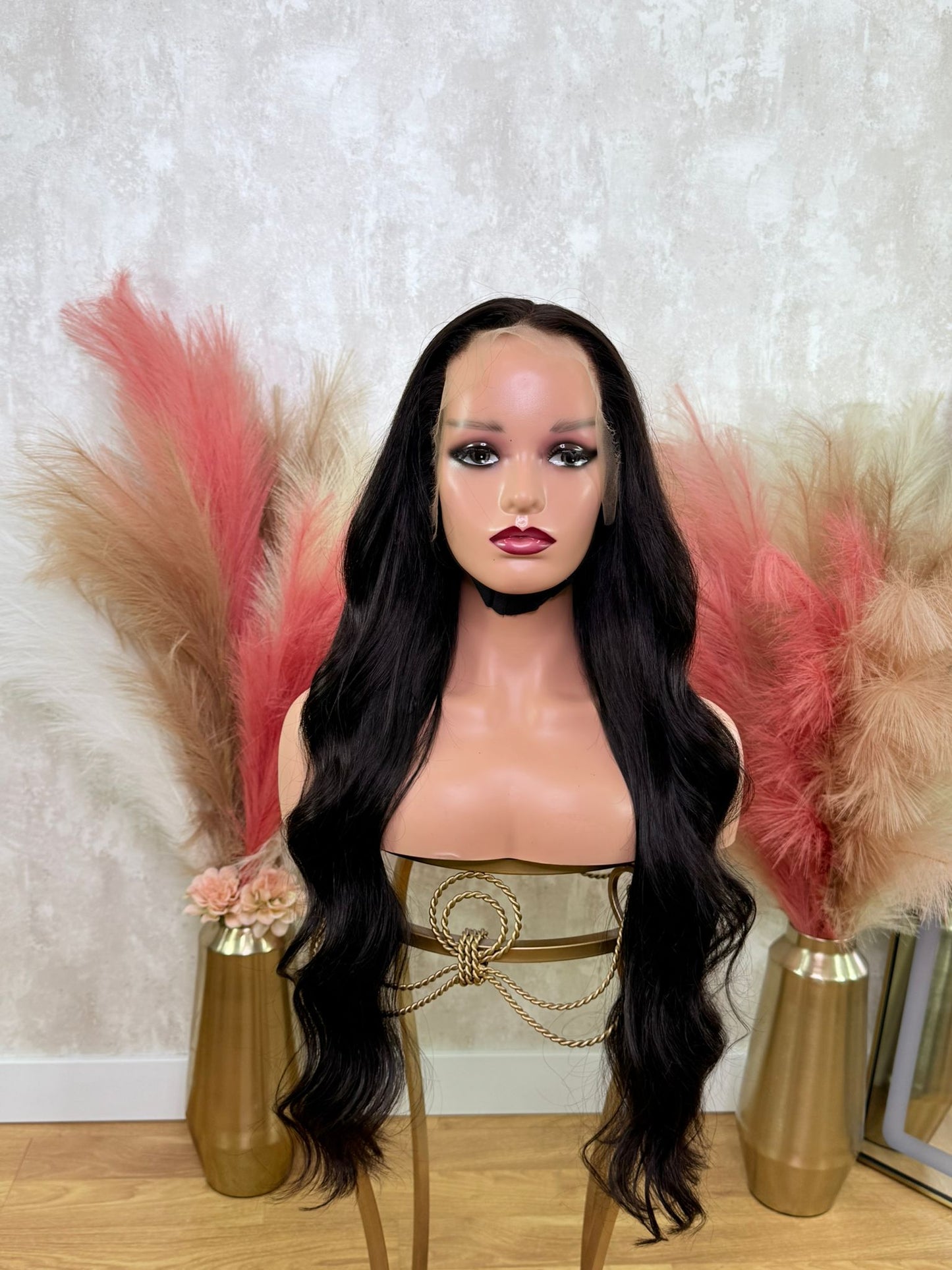 PANTERA LONG | Peluca de pelo natural 66cm (26”)lace 13*4 HD