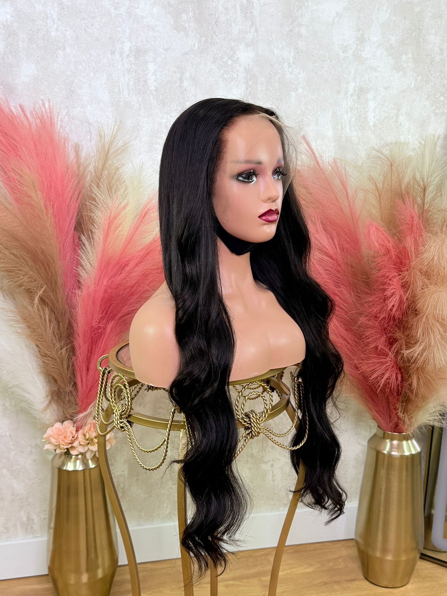 PANTERA LONG | Peluca de pelo natural 66cm (26”)lace 13*4 HD