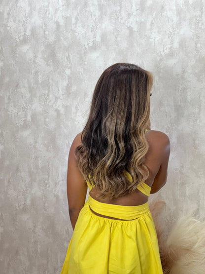 PAMELA | Peluca de cabello natural 48 cm