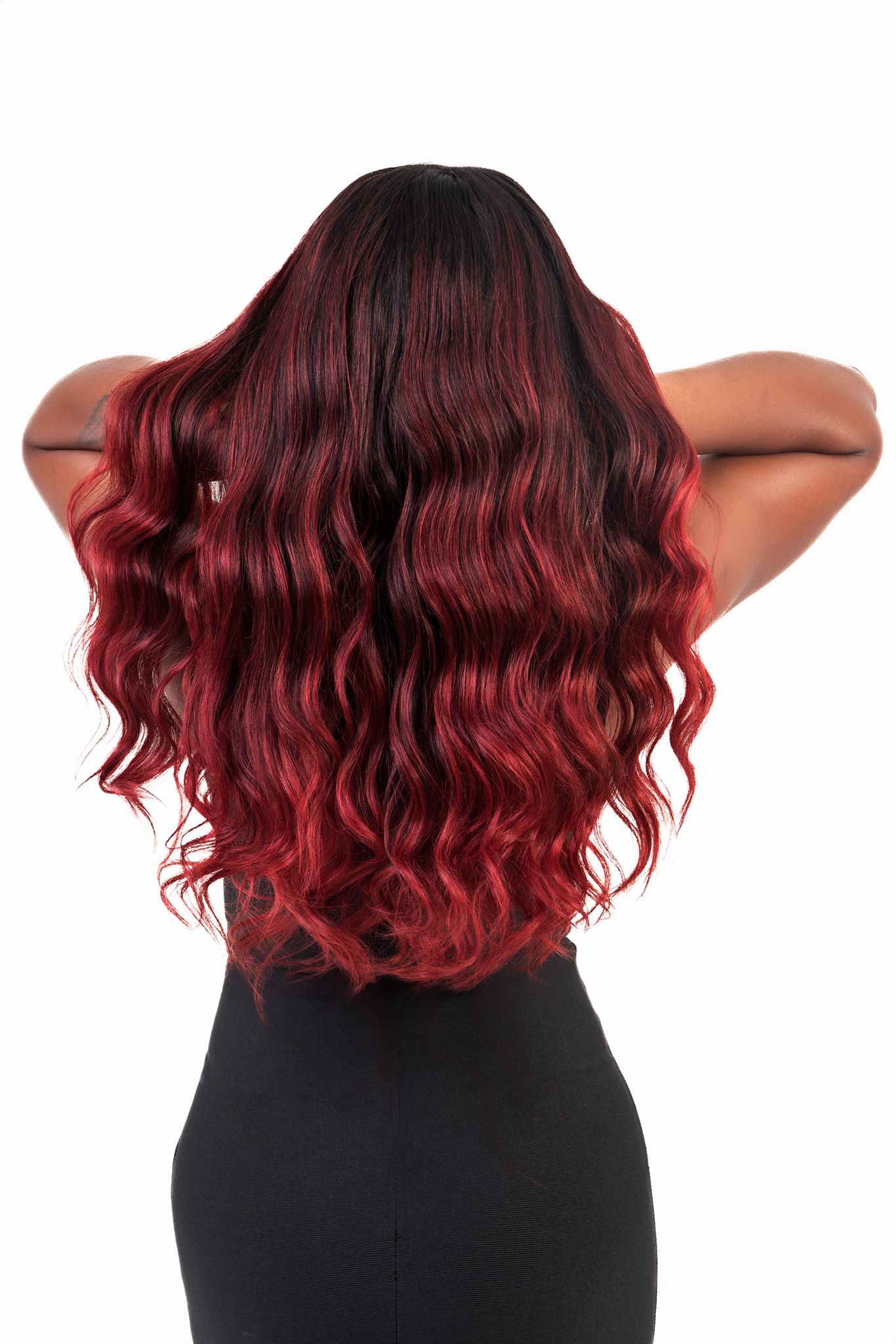 CHERRY | Peluca de cabello natural 61 cm