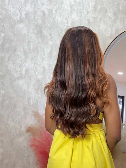 OTOÑO | Peluca de cabello natural 63 cm